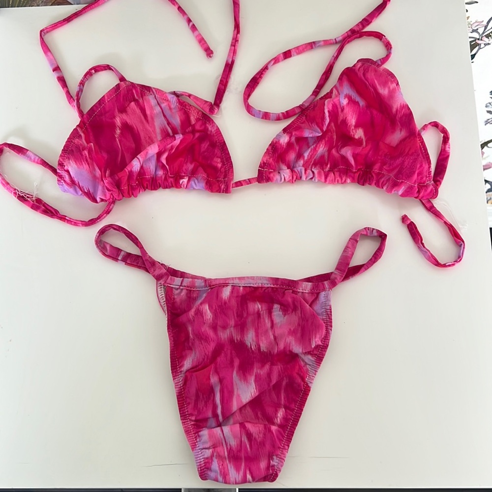S/M Pink Bikini Set